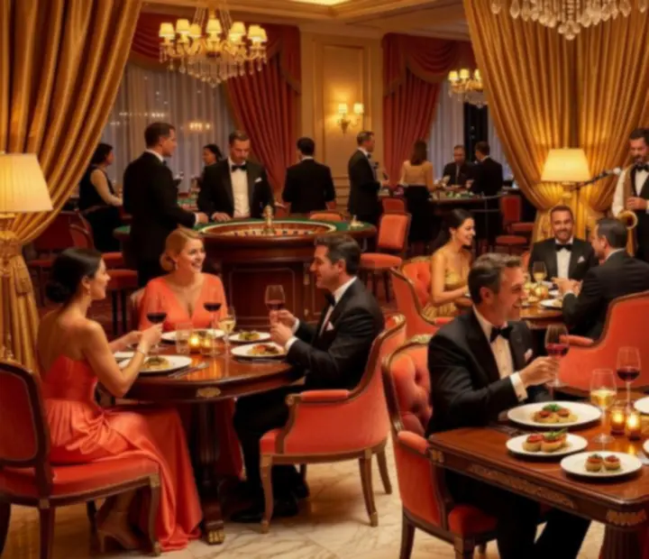 Galerija atmosfere casino restorana – interijeri, jela i večernja događanja